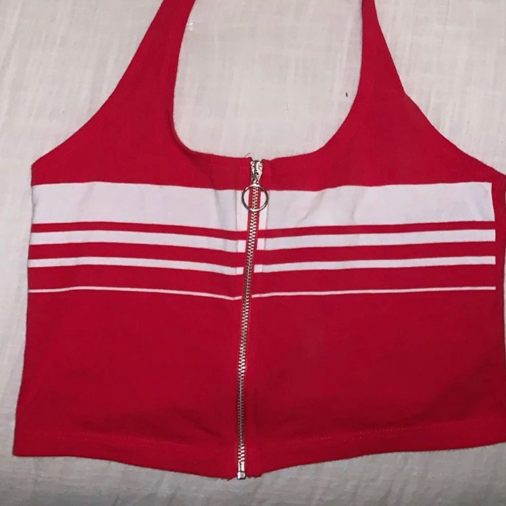 Red Racer Halter - Picture 2 of 2